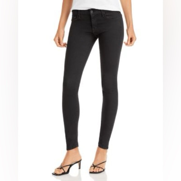 MOTHER Denim The Looker Mid-Rise Skinny Jeans in Not Guilty size 27 - Picture 4 of 16